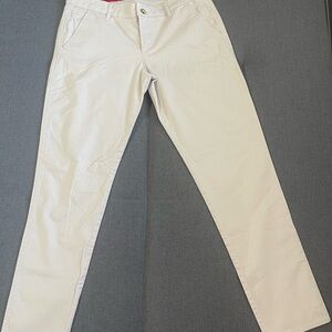 Abercrombie & Fitch Women's White Chinos